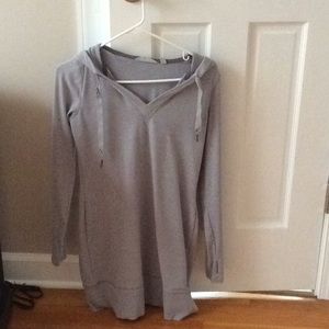 Athleta Sweatshirt Dress (with hoodie)